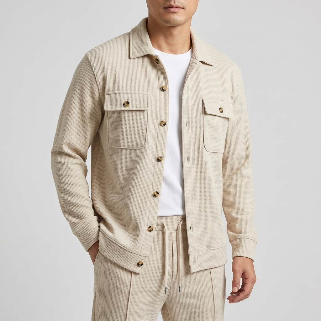Markus Berlin Herren Hemd-Hosen-Set, Vorderansicht