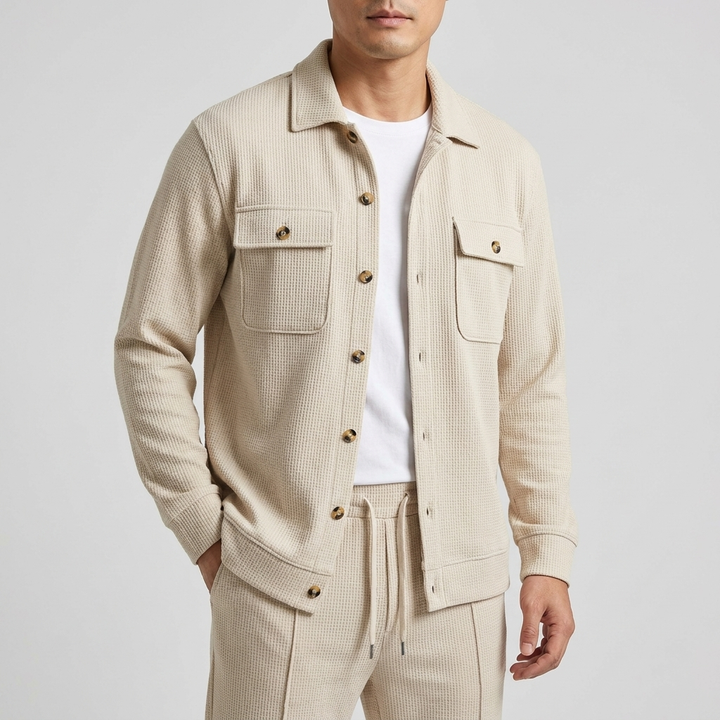 Markus Berlin Herren Hemd-Hosen-Set, Vorderansicht