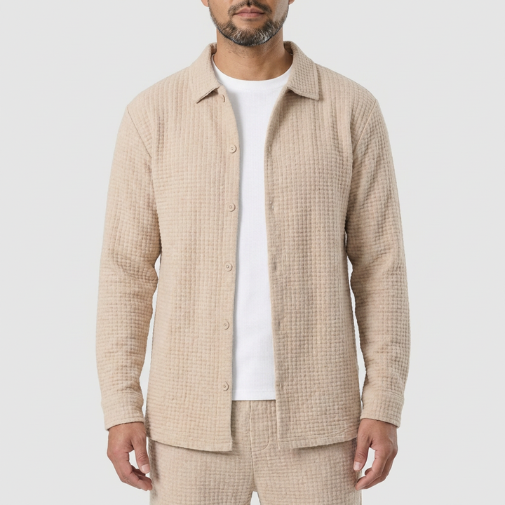 Markus Berlin Herren Shirt & Hose Set, Vorderansicht