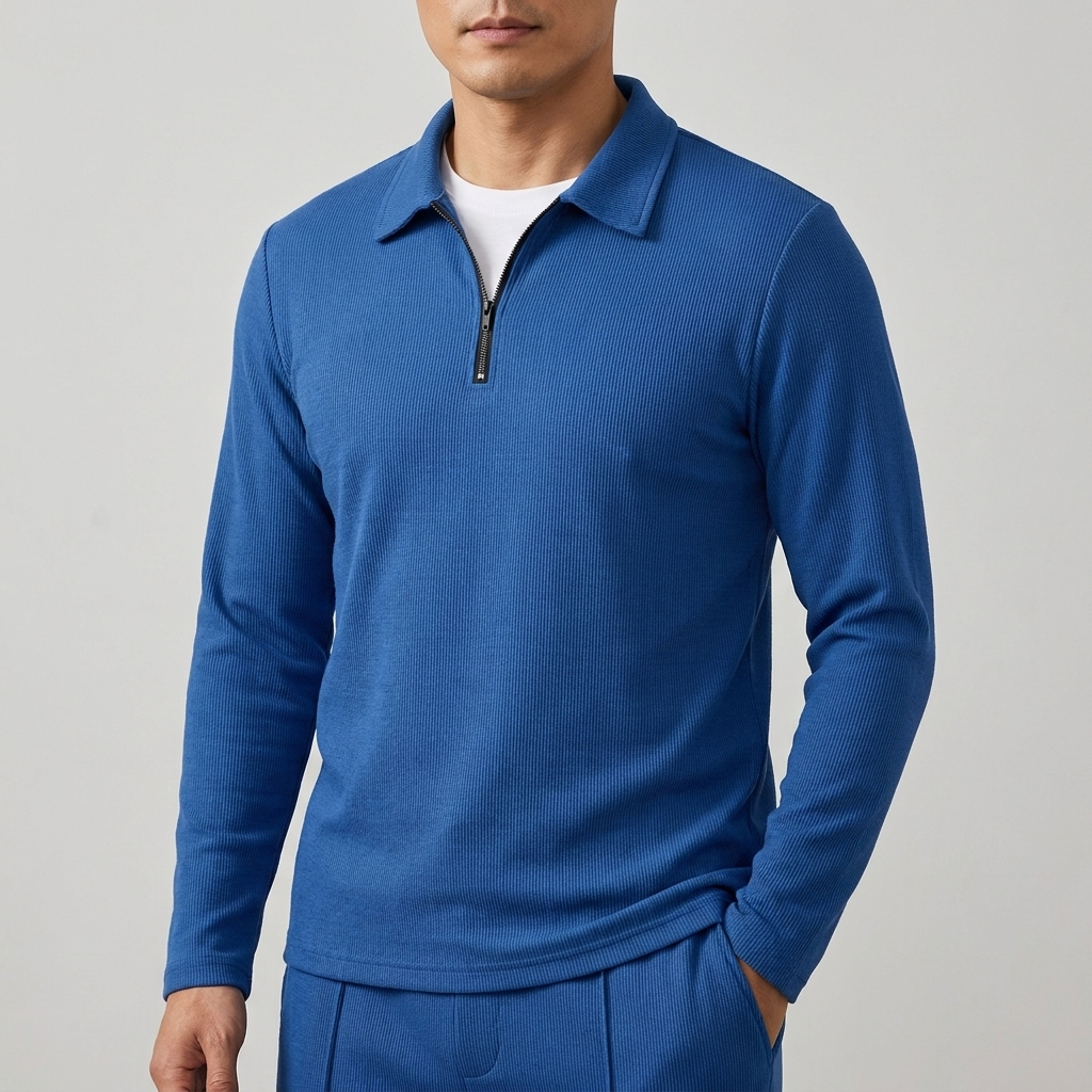 Markus Berlin Herren Half-Zip-Set, Vorderansicht