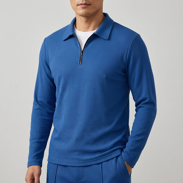 Markus Berlin Herren Half-Zip-Set, Vorderansicht