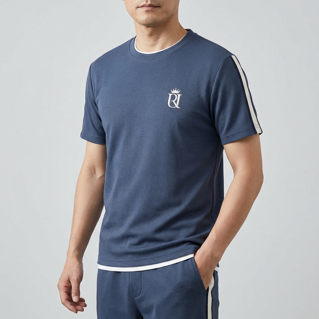 Markus Berlin Herren Shirt-Hosen-Set, Vorderansicht