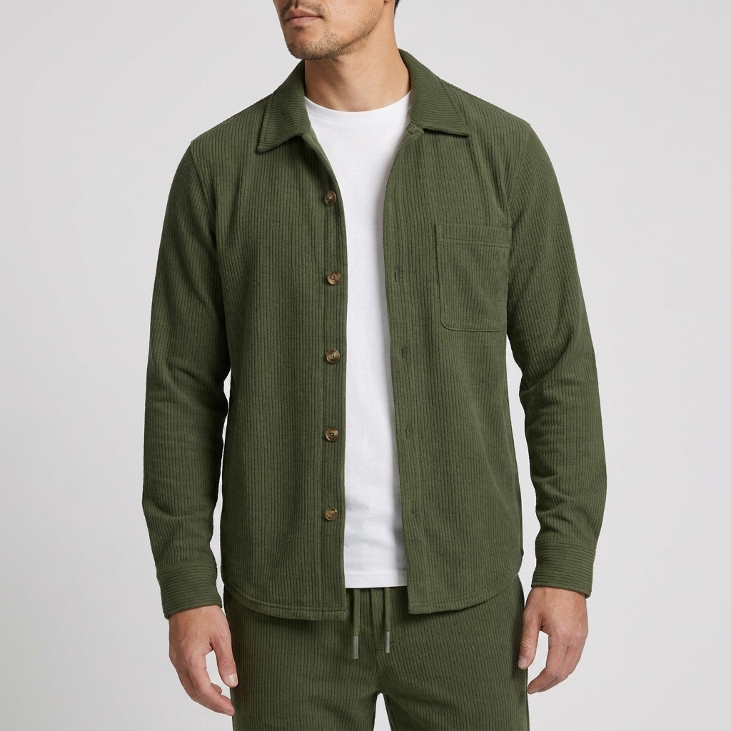 Markus Berlin Herren Strickjacke & Hose Set, Vorderansicht