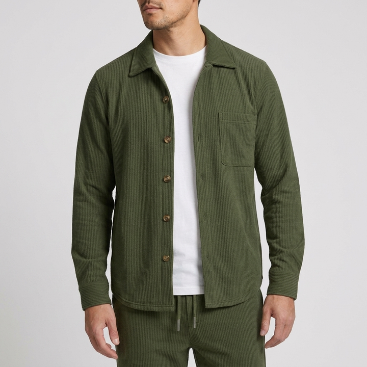 Markus Berlin Herren Strickjacke & Hose Set, Vorderansicht