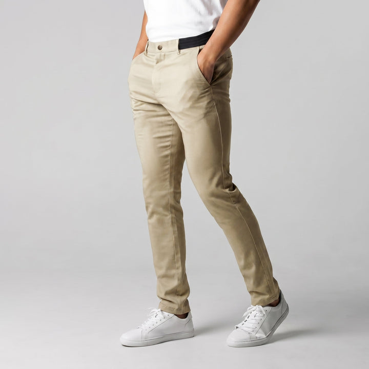 Markus Berlin Herren Stretch-Hose für den Alltag, Vorderansicht