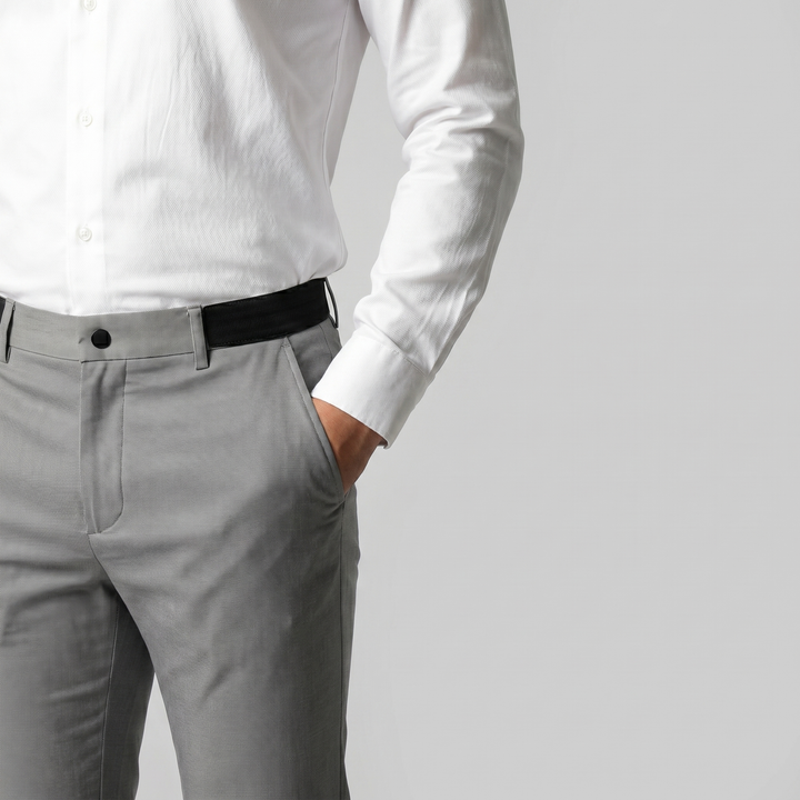 Markus Berlin Herren Stretch-Hose für den Alltag, Vorderansicht