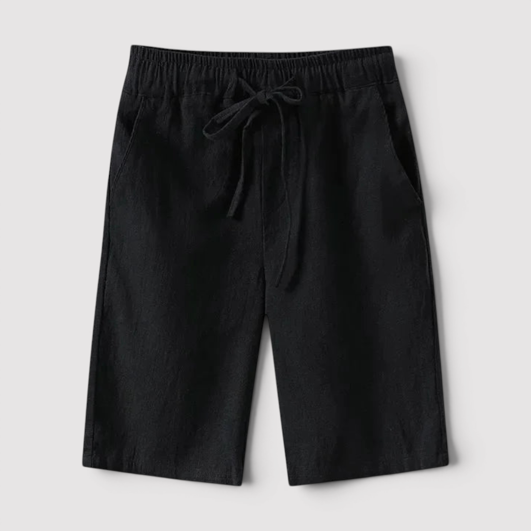 Markus Berlin Herren Luftige Sommer-Shorts, Vorderansicht