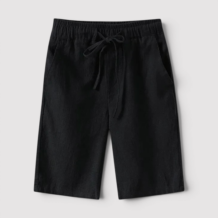 Markus Berlin Herren Luftige Sommer-Shorts, Vorderansicht