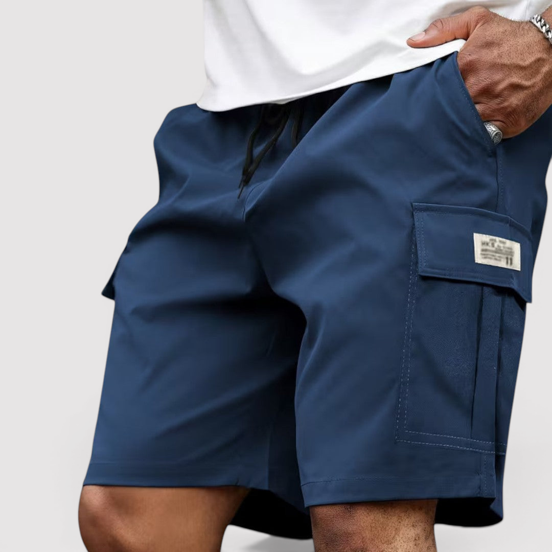Markus Berlin Herren Cargo-Shorts, Vorderansicht