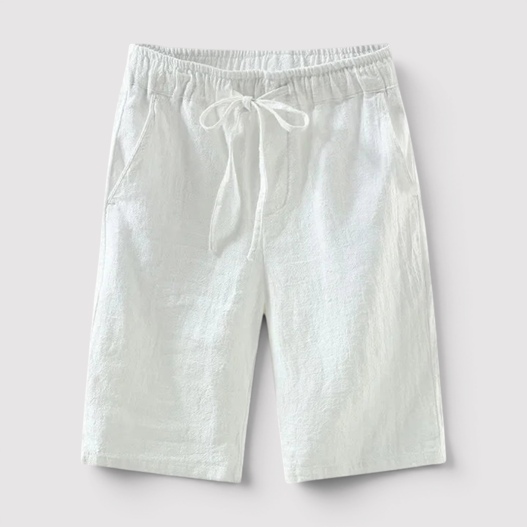 Markus Berlin Herren Luftige Sommer-Shorts, Vorderansicht