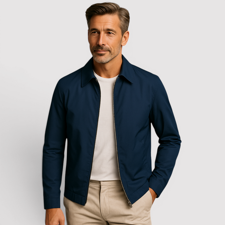 Markus Berlin Herren Leichte Sommerjacke, Vorderansicht