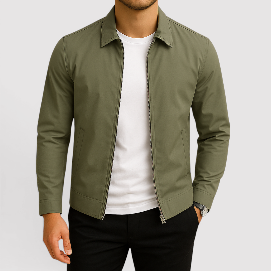 Markus Berlin Herren Leichte Sommerjacke, Vorderansicht