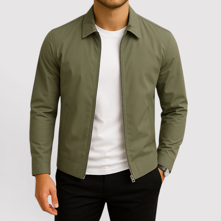 Markus Berlin Herren Leichte Sommerjacke, Vorderansicht