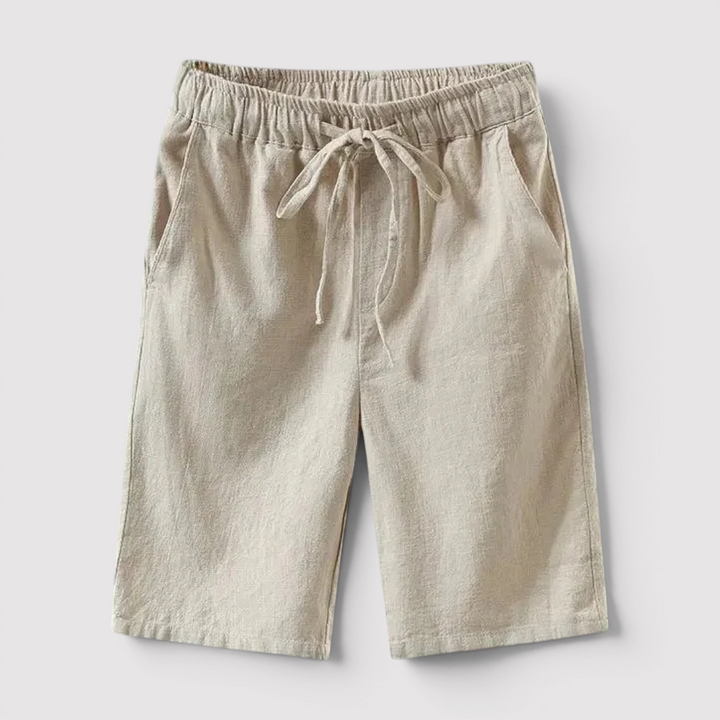 Markus Berlin Herren Luftige Sommer-Shorts, Vorderansicht