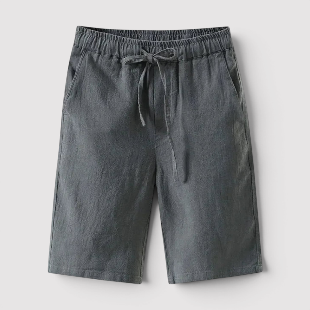 Markus Berlin Herren Luftige Sommer-Shorts, Vorderansicht