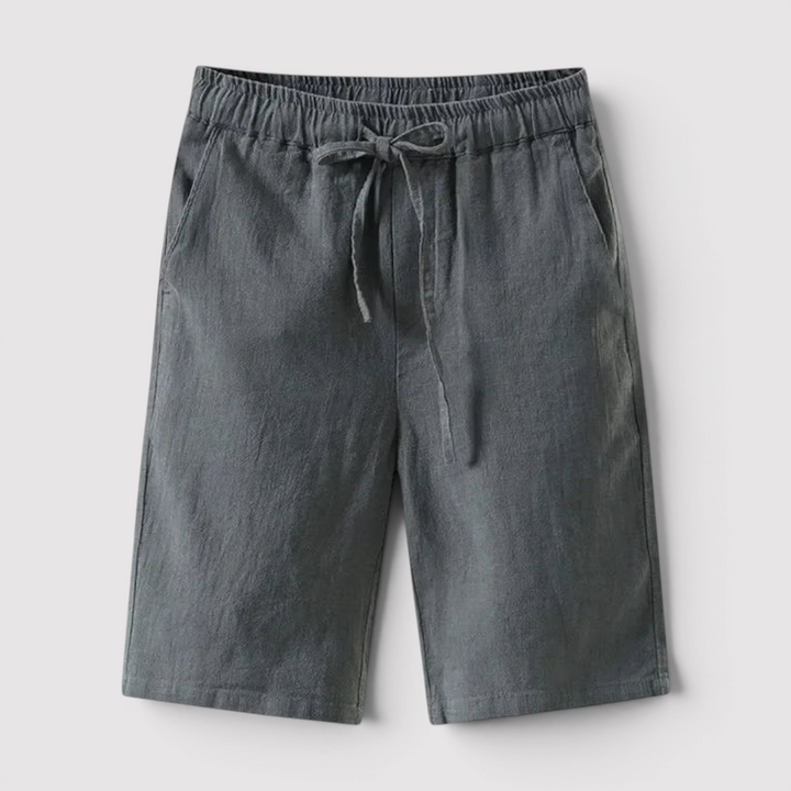 Markus Berlin Herren Luftige Sommer-Shorts, Vorderansicht