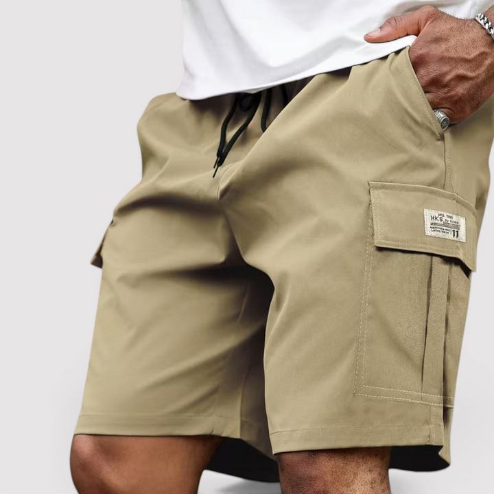 Markus Berlin Herren Cargo-Shorts, Vorderansicht