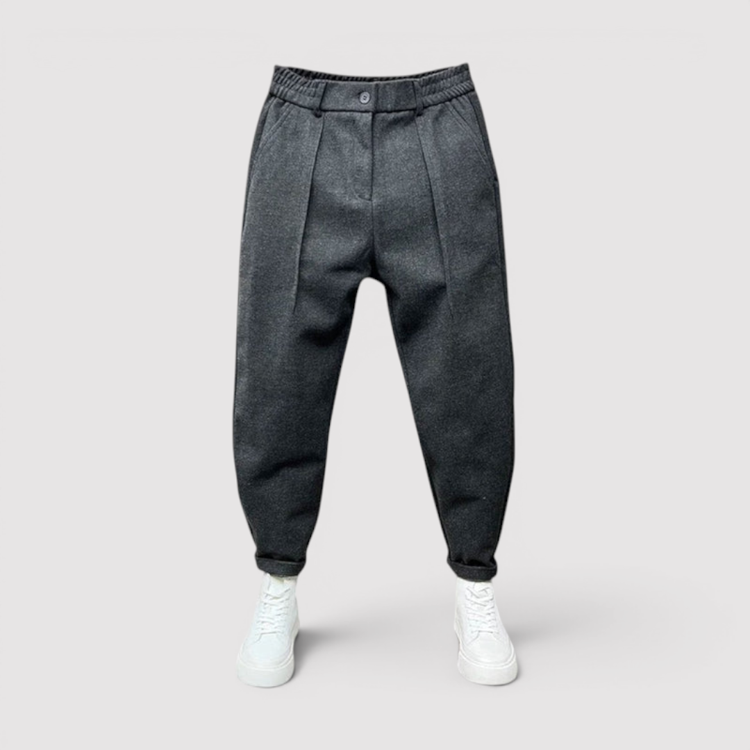Markus Berlin Herren Leichte Tapered-Hose, Vorderansicht