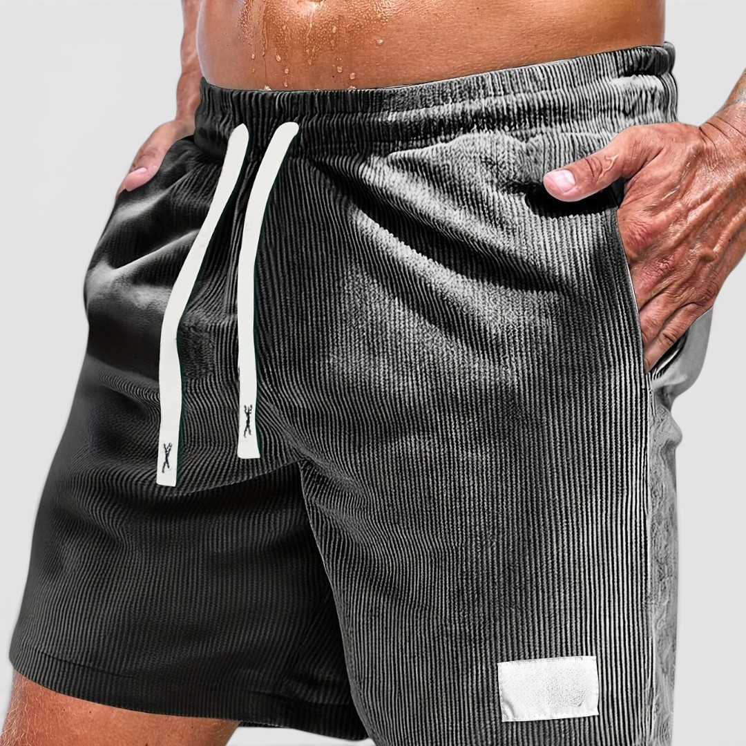 Markus Berlin Herren Lässige Shorts, Vorderansicht