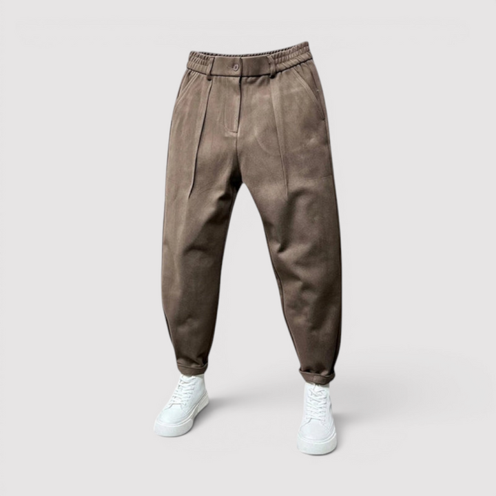 Markus Berlin Herren Leichte Tapered-Hose, Vorderansicht
