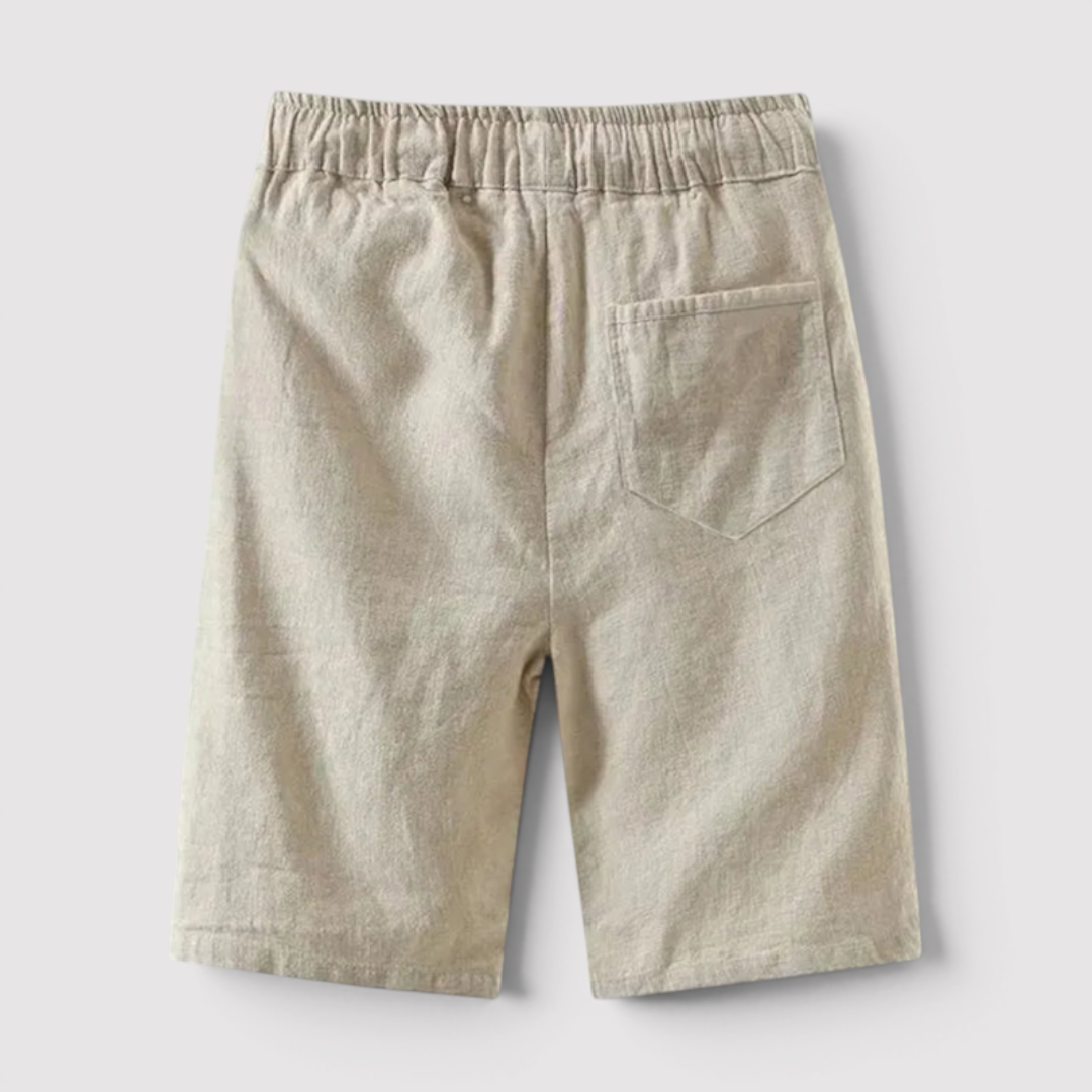 Markus Berlin Herren Luftige Sommer-Shorts, Vorderansicht