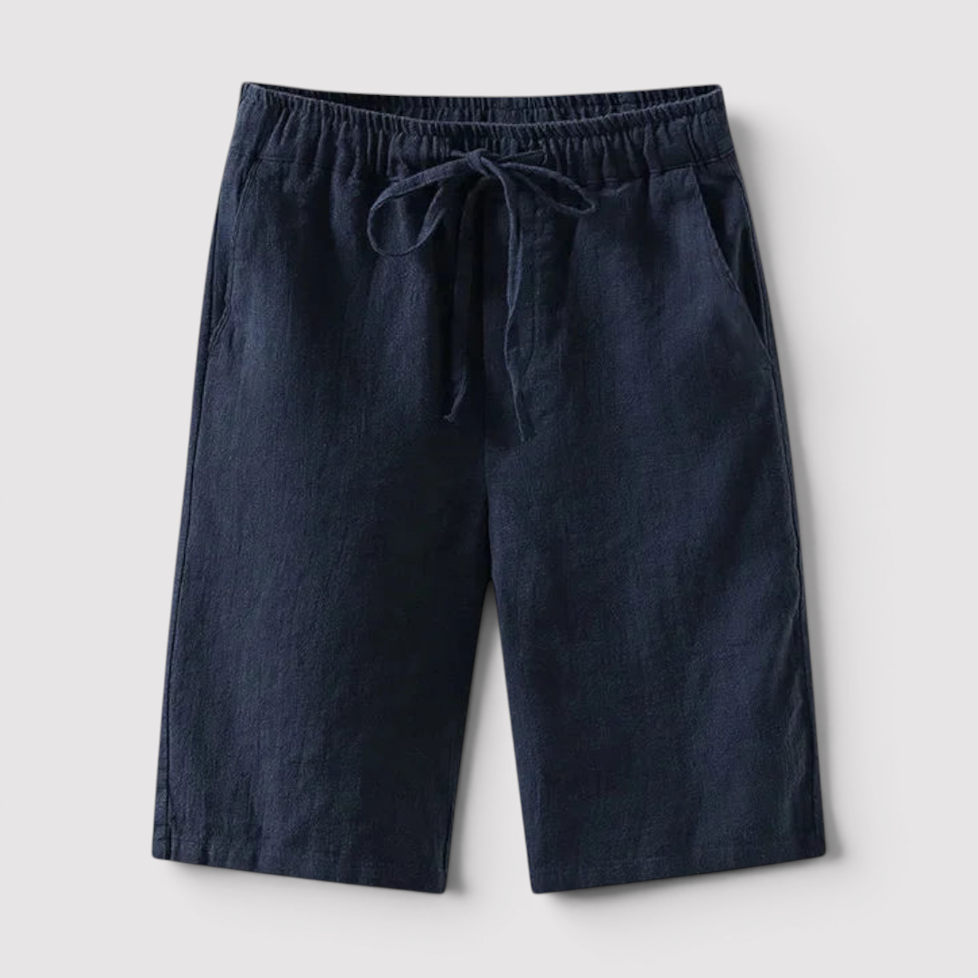 Markus Berlin Herren Luftige Sommer-Shorts, Vorderansicht