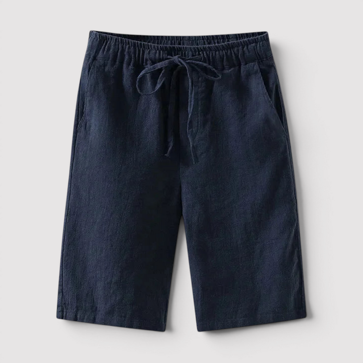 Markus Berlin Herren Luftige Sommer-Shorts, Vorderansicht