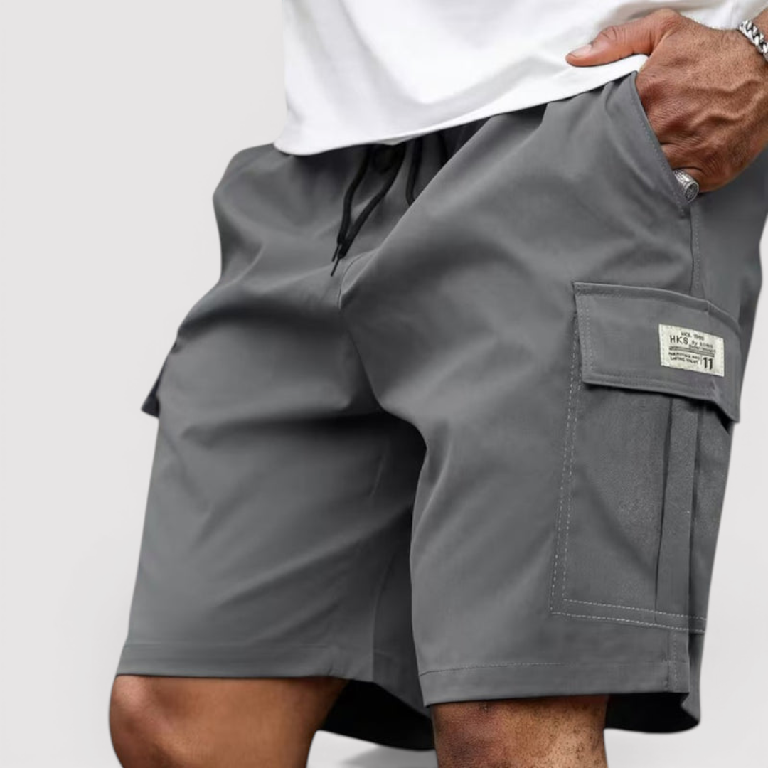 Markus Berlin Herren Cargo-Shorts, Vorderansicht