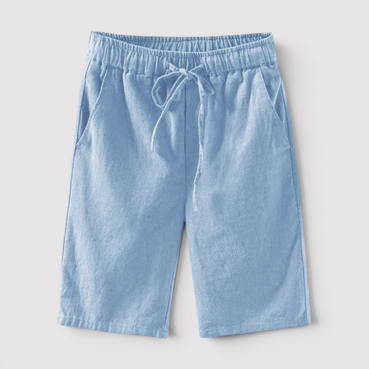Markus Berlin Herren Luftige Sommer-Shorts, Vorderansicht