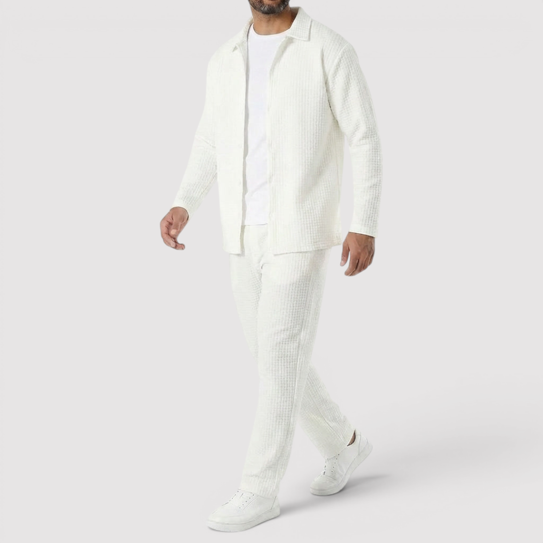 Markus Berlin Herren Shirt & Hose Set, Vorderansicht