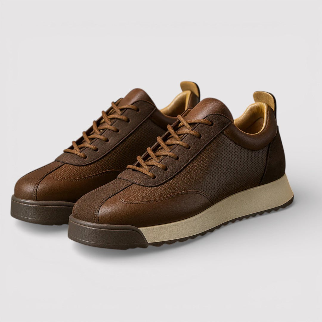 Markus Berlin Herren Atmungsaktive Sneaker, Vorderansicht