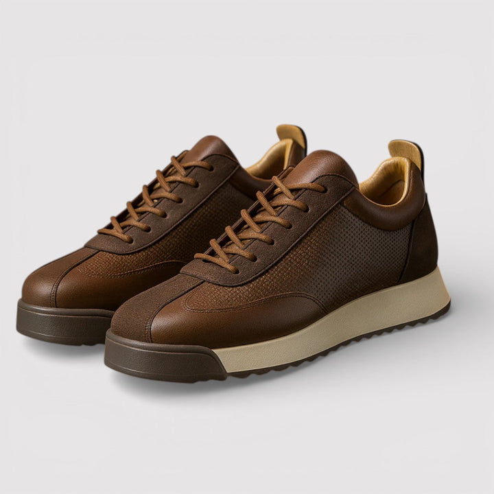Markus Berlin Herren Atmungsaktive Sneaker, Vorderansicht