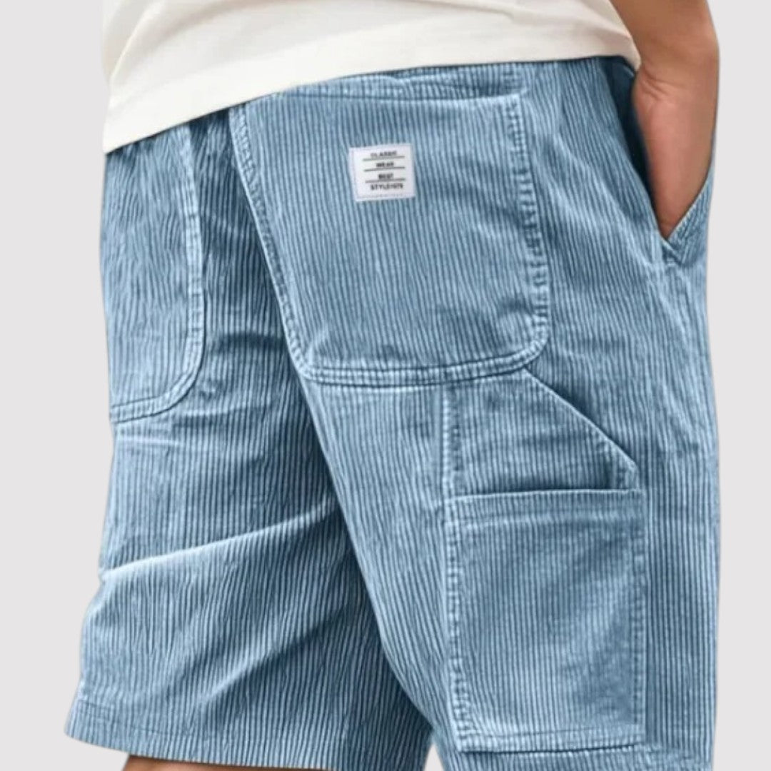 Markus Berlin Herren Shorts mit Taschen, Vorderansicht
