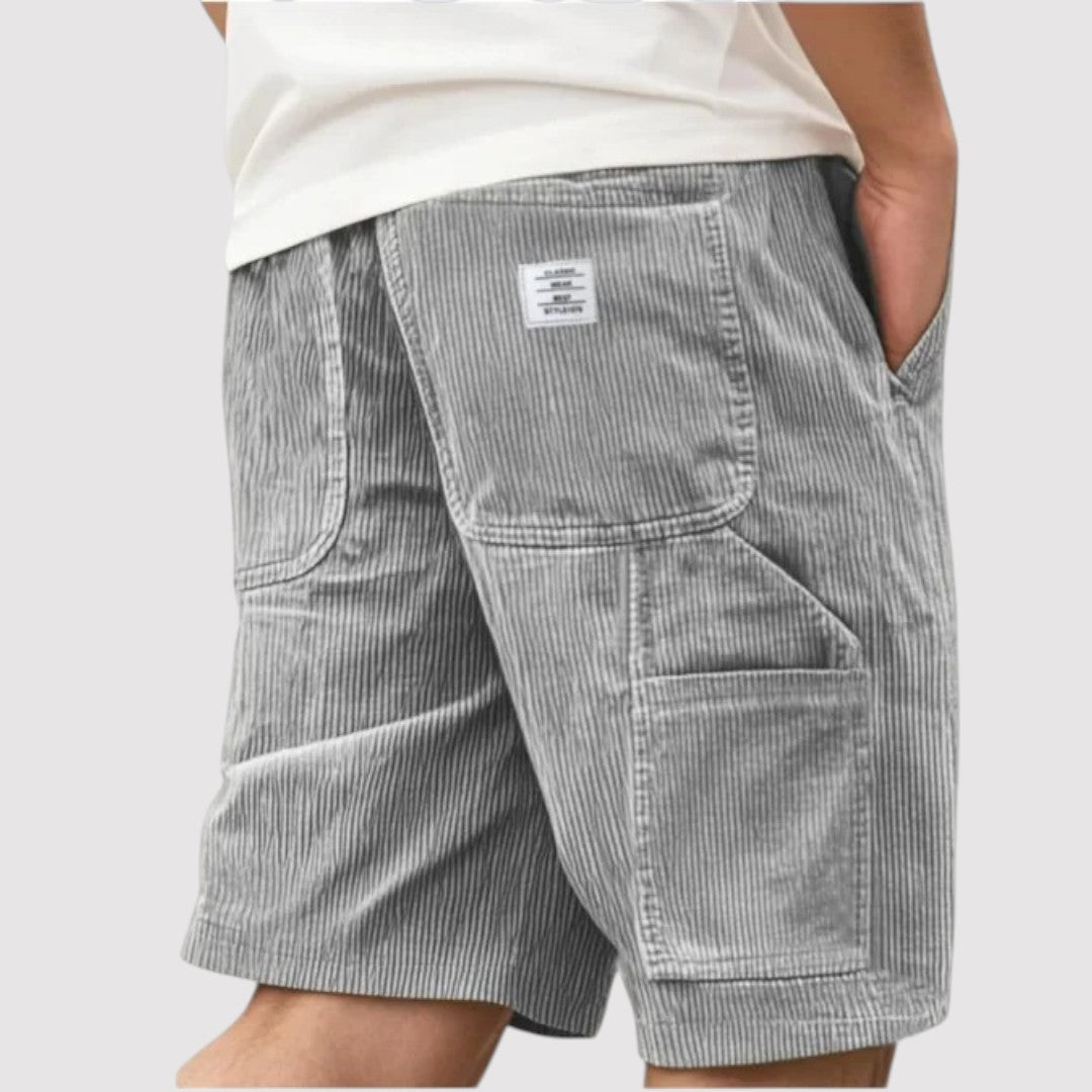 Markus Berlin Herren Shorts mit Taschen, Vorderansicht