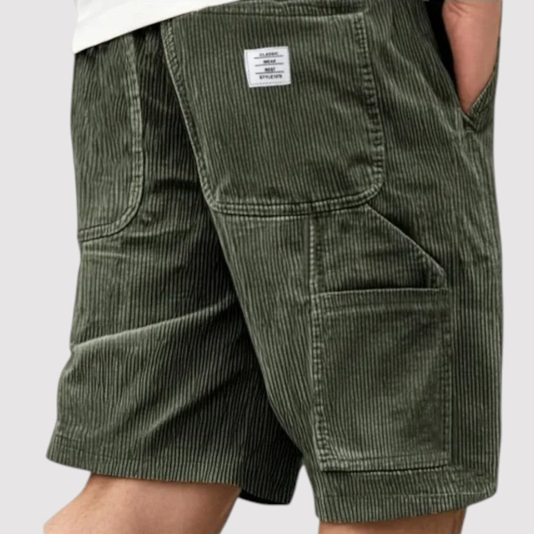 Markus Berlin Herren Shorts mit Taschen, Vorderansicht
