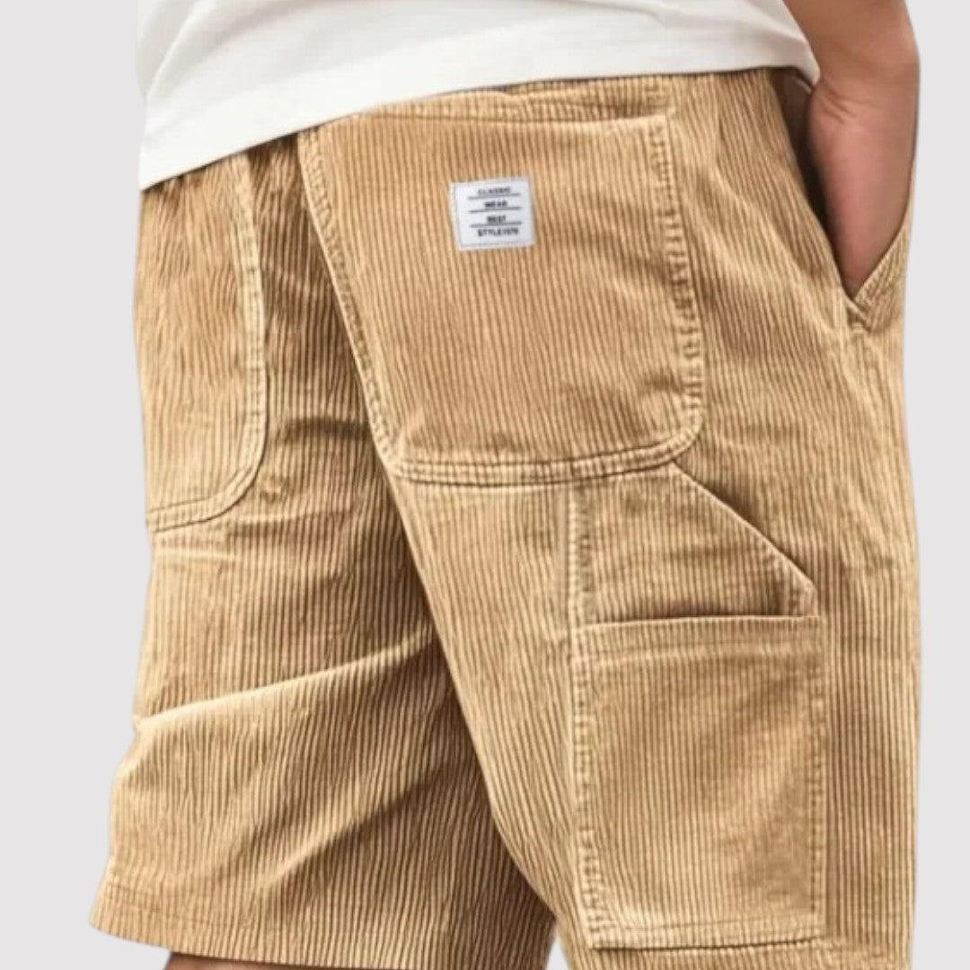 Markus Berlin Herren Shorts mit Taschen, Vorderansicht