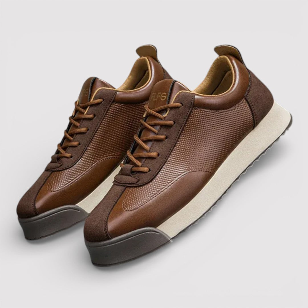 Markus Berlin Herren Atmungsaktive Sneaker, Vorderansicht