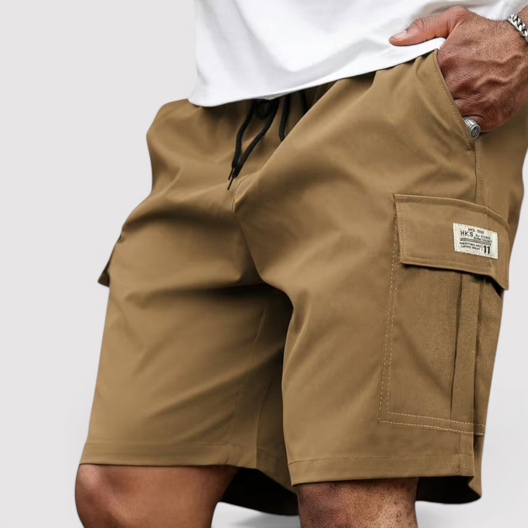 Markus Berlin Herren Cargo-Shorts, Vorderansicht