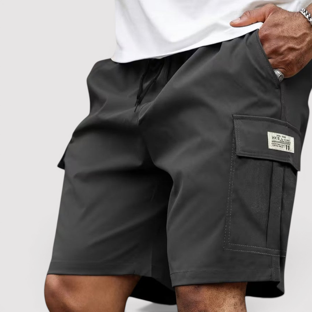 Markus Berlin Herren Cargo-Shorts, Vorderansicht