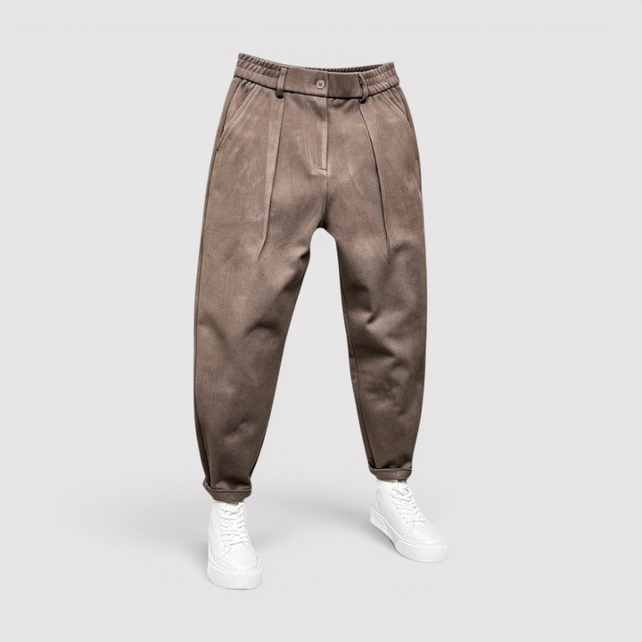Markus Berlin Herren Leichte Tapered-Hose, Vorderansicht