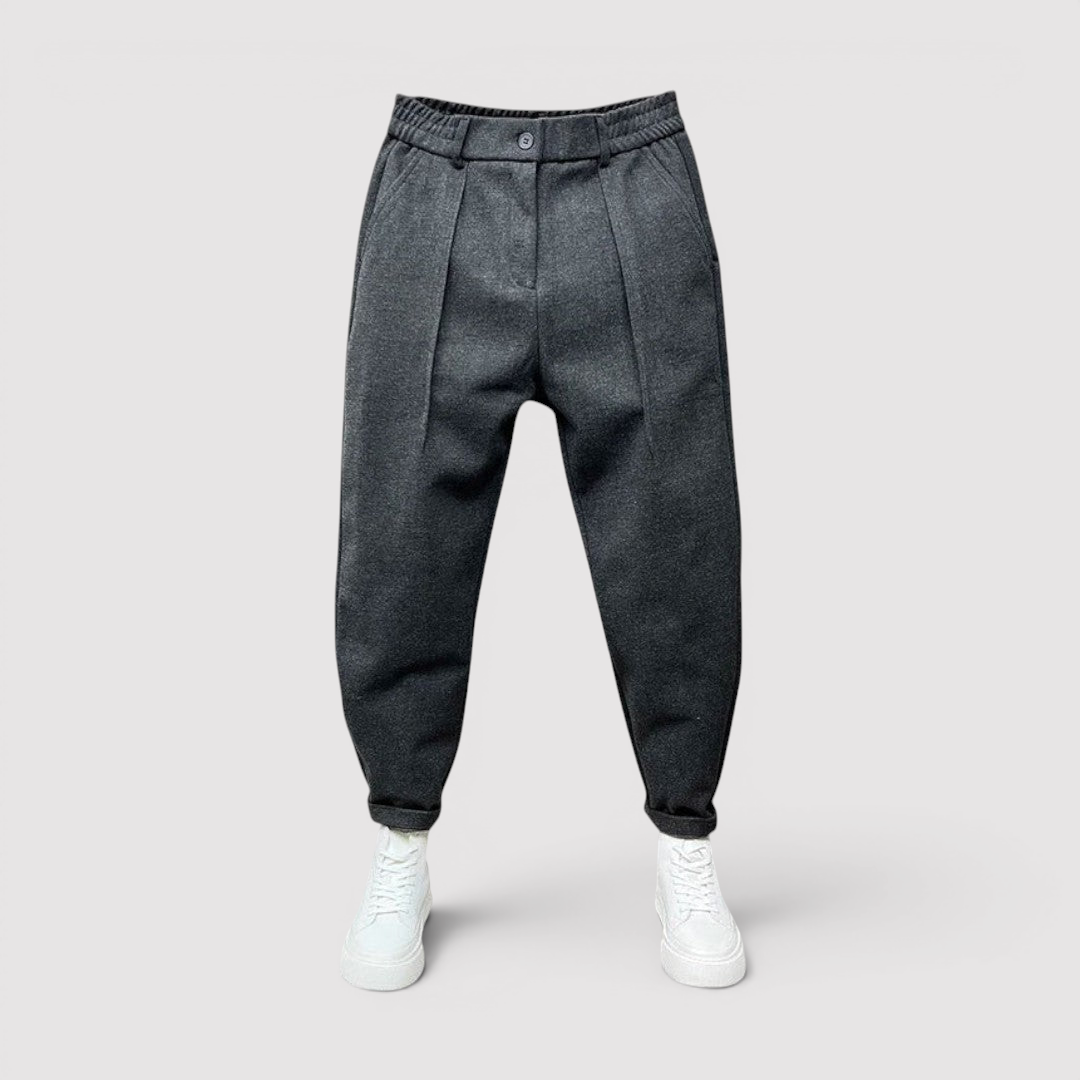Markus Berlin Herren Leichte Tapered-Hose, Vorderansicht