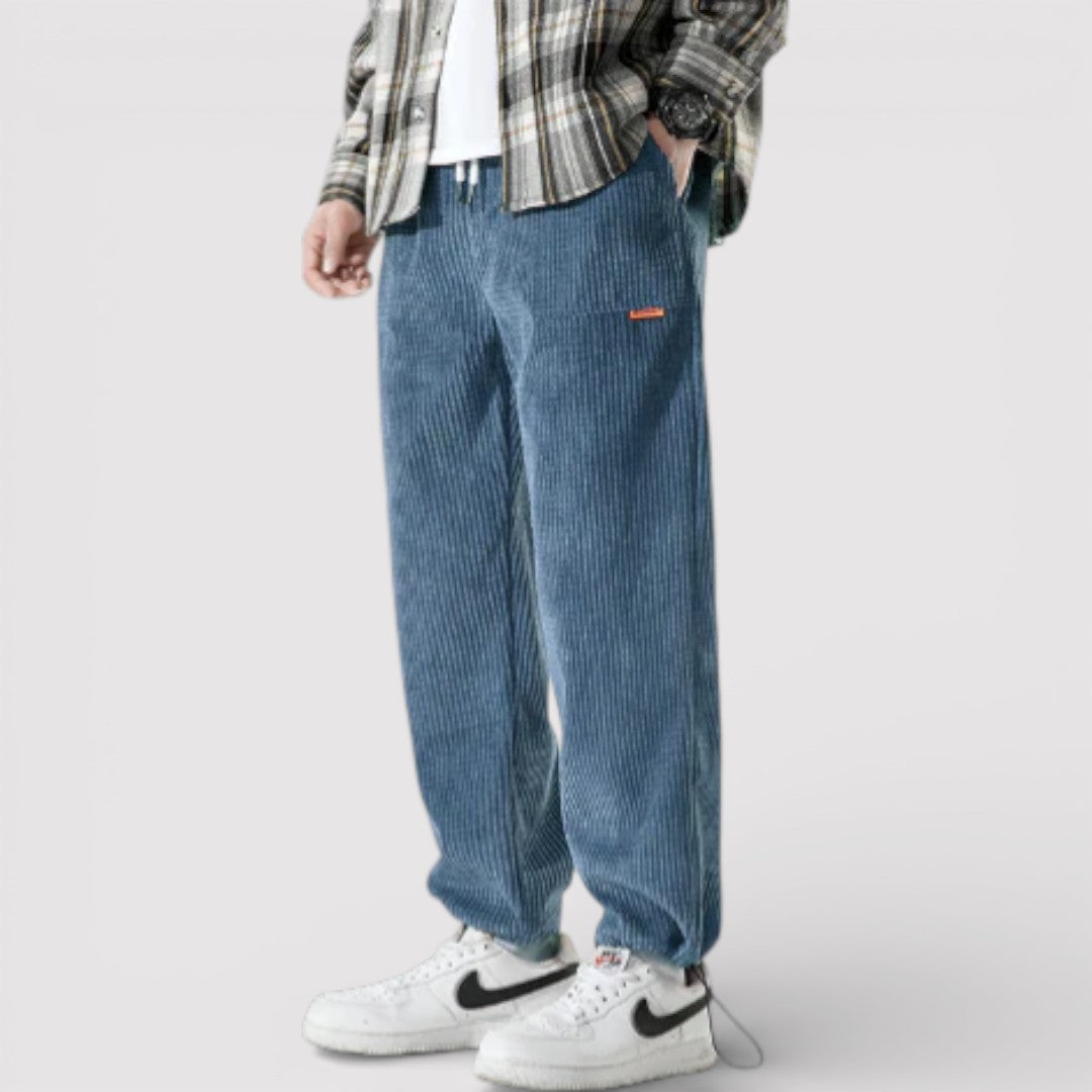Markus Berlin Herren Relaxed Hose, Vorderansicht