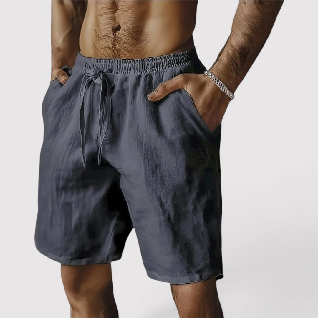 Markus Berlin Herren Sommer-Shorts, Vorderansicht