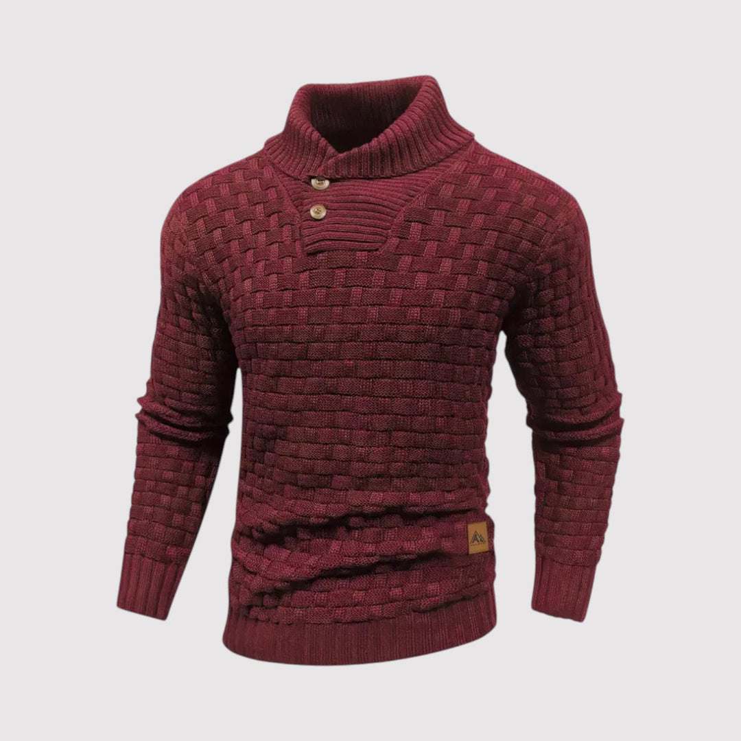 Markus Berlin Herren Strickpullover, Vorderansicht