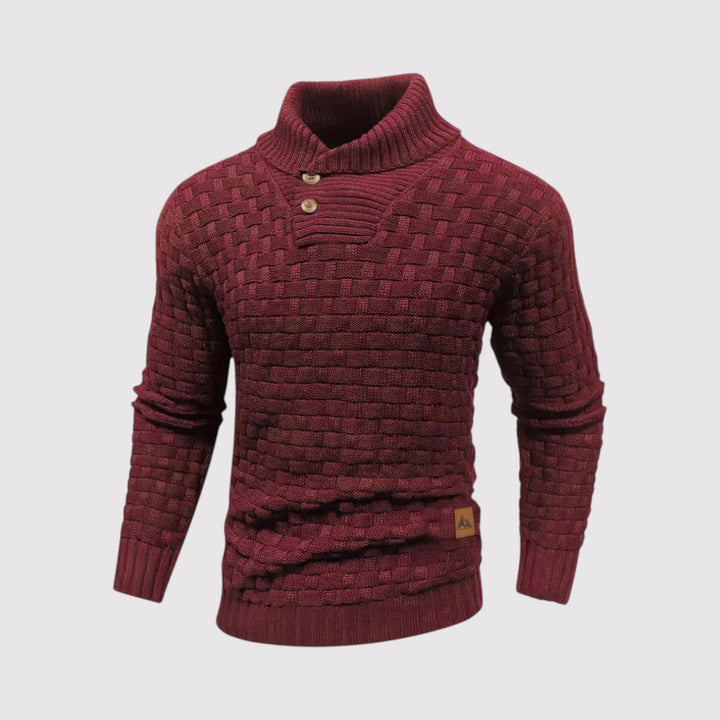 Markus Berlin Herren Strickpullover, Vorderansicht