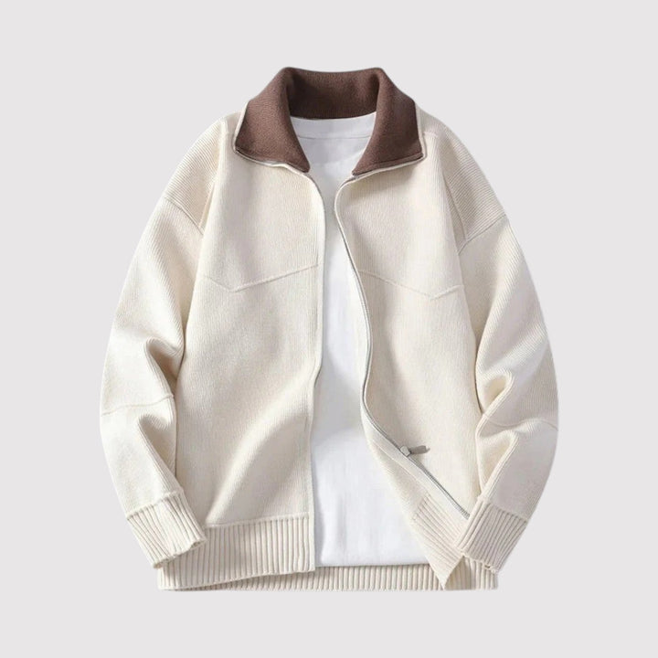 Markus Berlin Herren Strickjacke, Vorderansicht