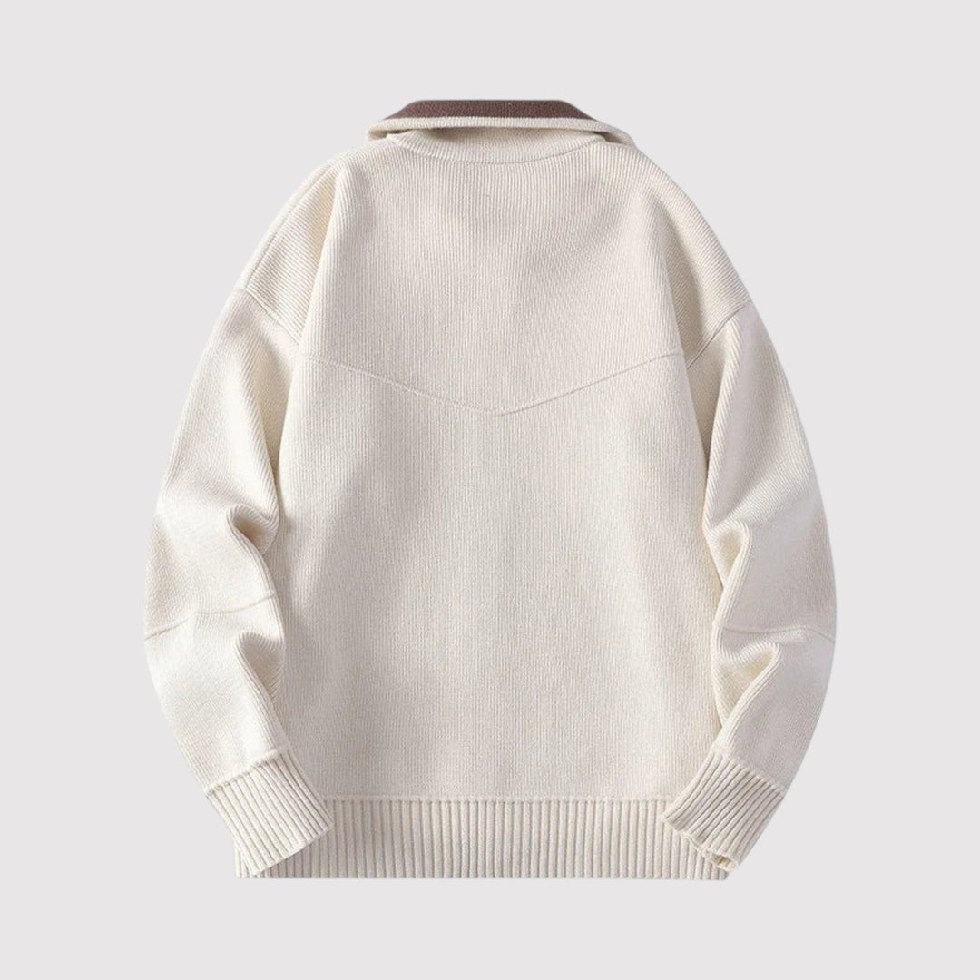 Markus Berlin Herren Strickjacke, Vorderansicht