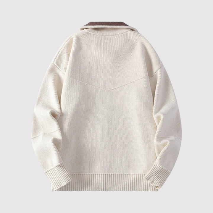 Markus Berlin Herren Strickjacke, Vorderansicht