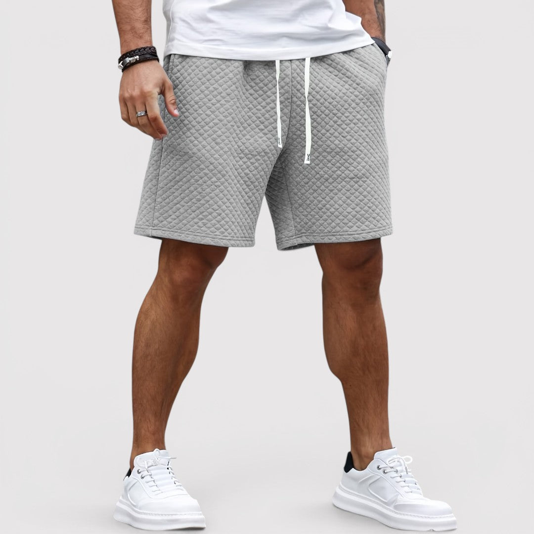 Markus Berlin Herren Steppshorts, Vorderansicht