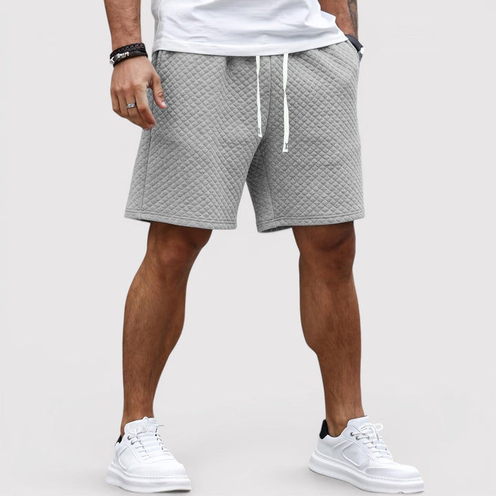 Markus Berlin Herren Steppshorts, Vorderansicht